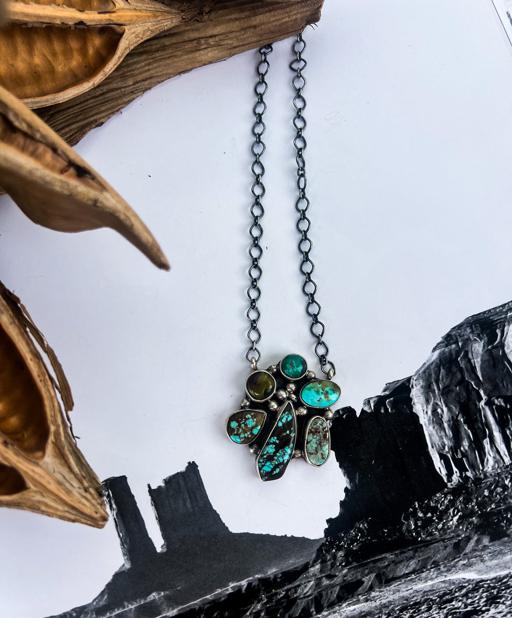 The Kaylee 6 Stone Necklace