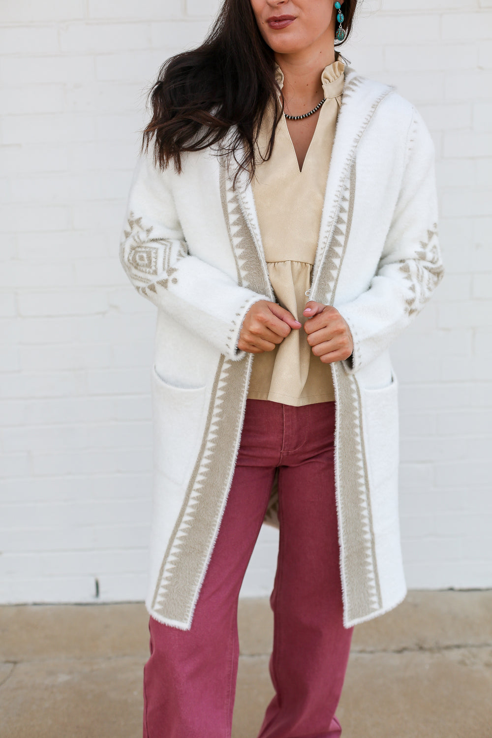 The Lilly Aztec Cardigan