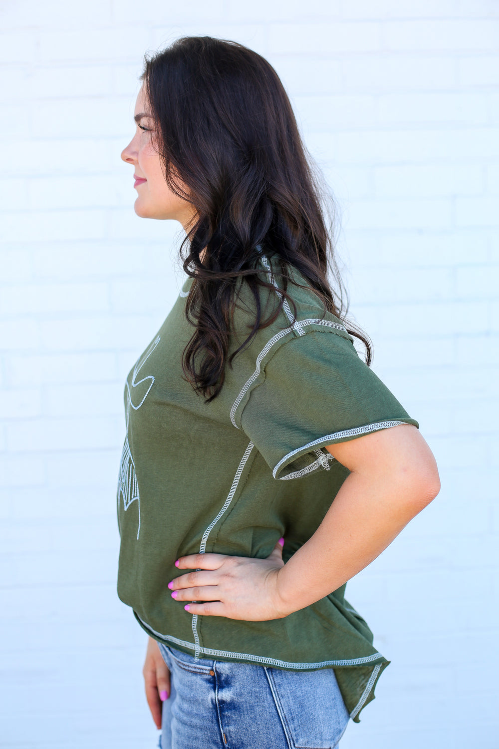 The Marfa Cowboy Stitch Graphic Tee
