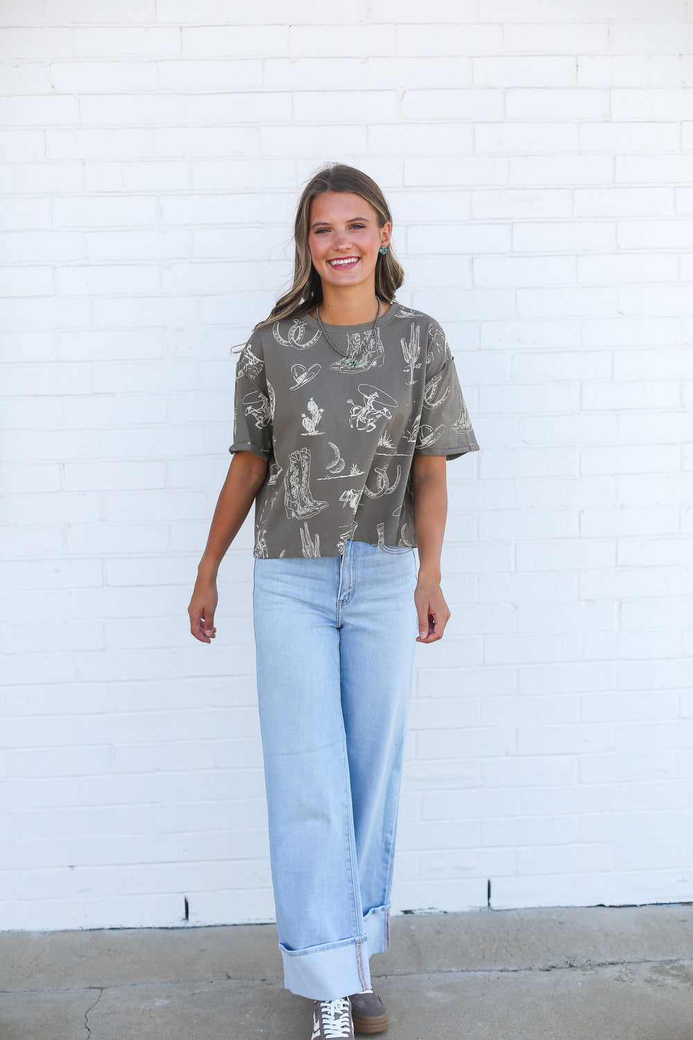 The Olive Buckaroo Tee