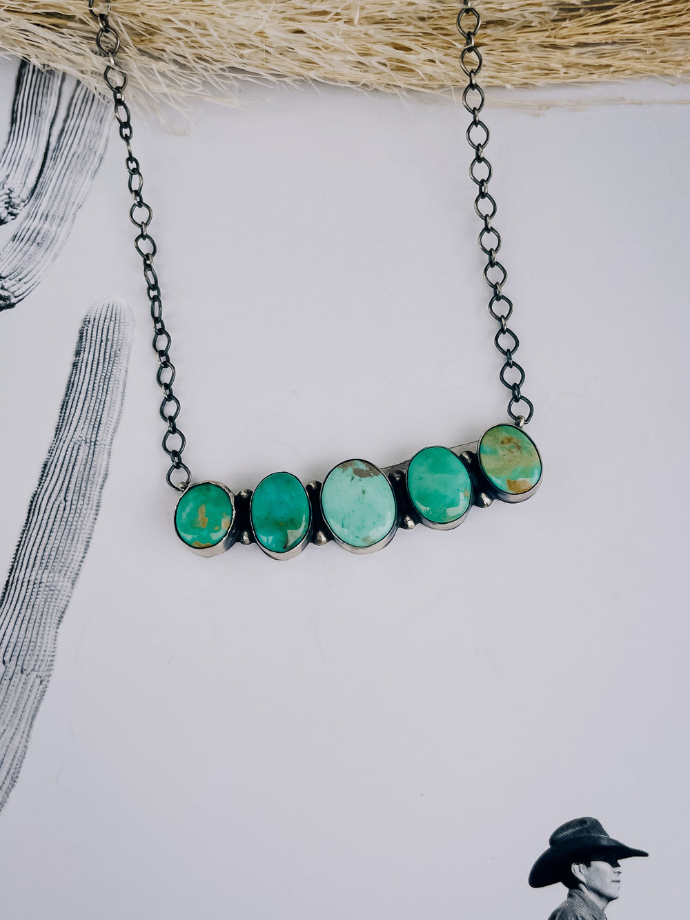 The Payson 5 Stone Necklace