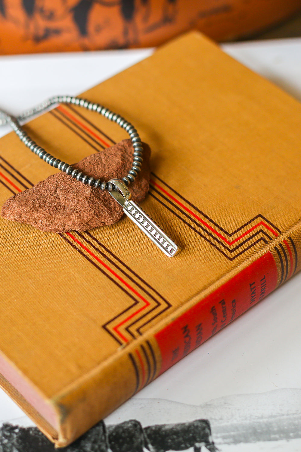 The Pyramid Stamped Pendant 2.0