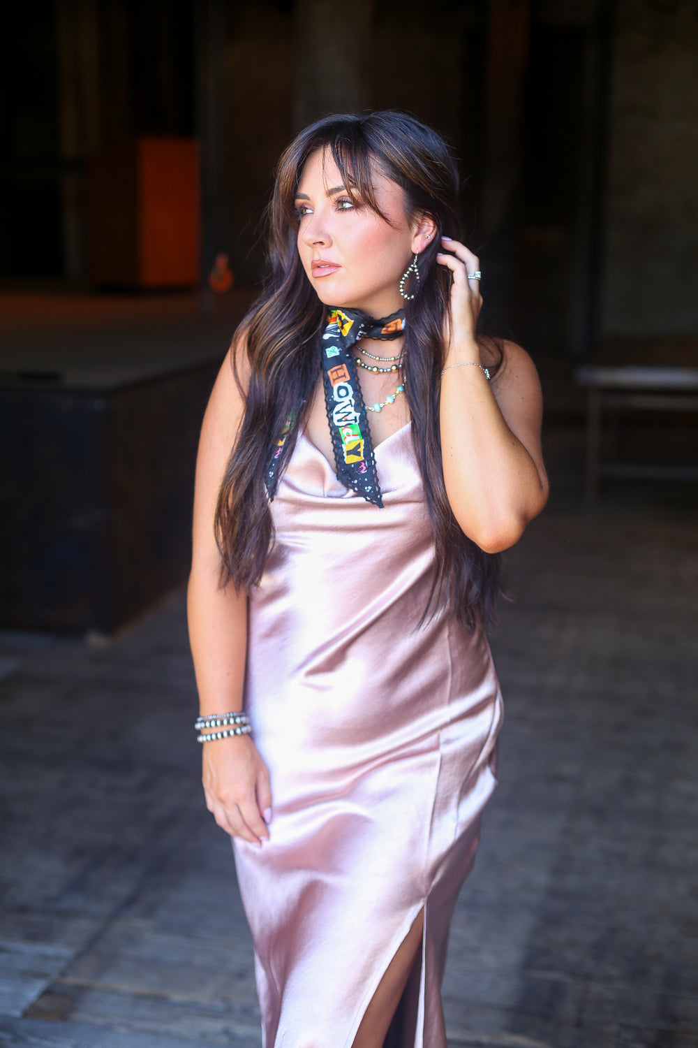 The Rosé Slip Dress