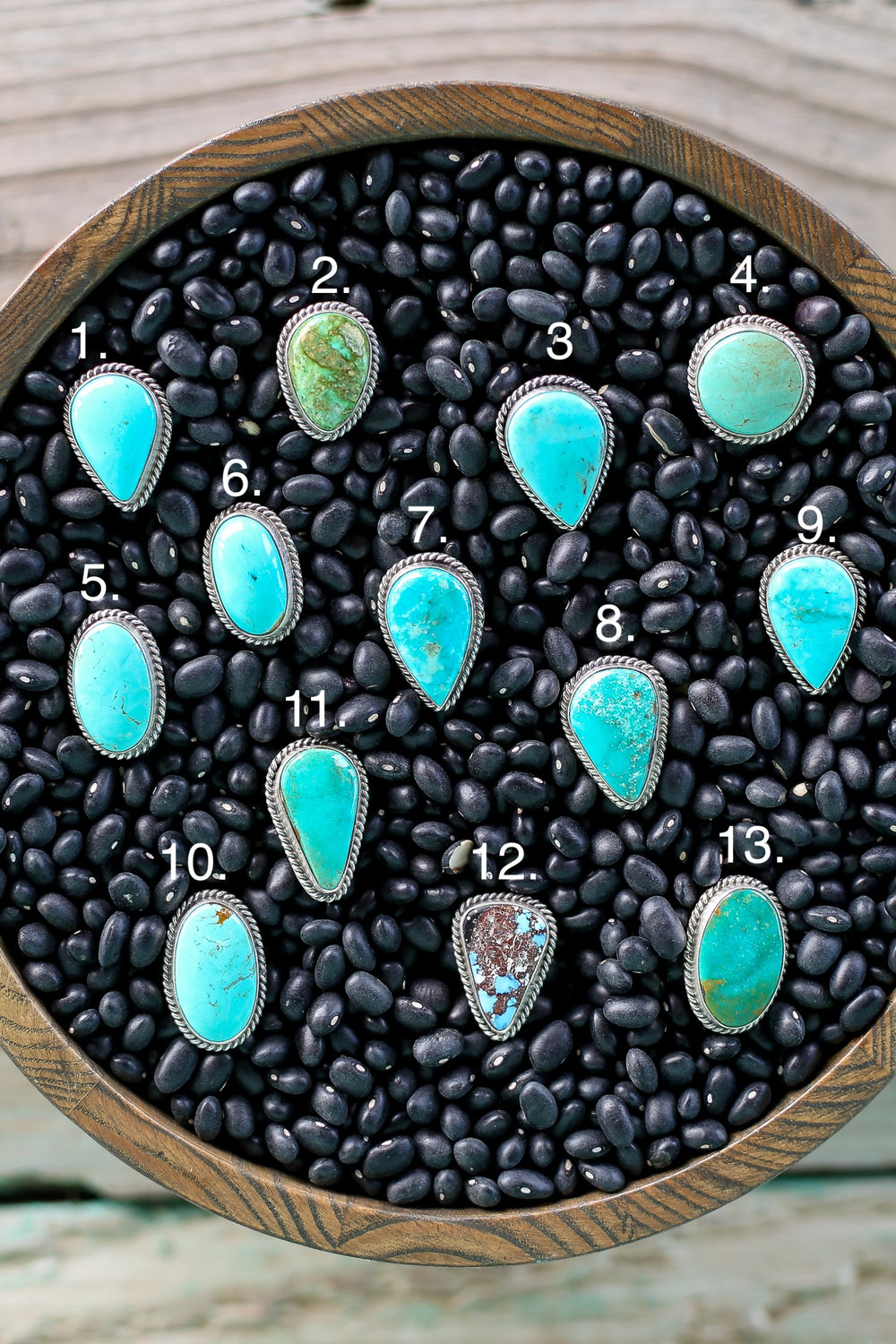 Turquoise Twilly Slide