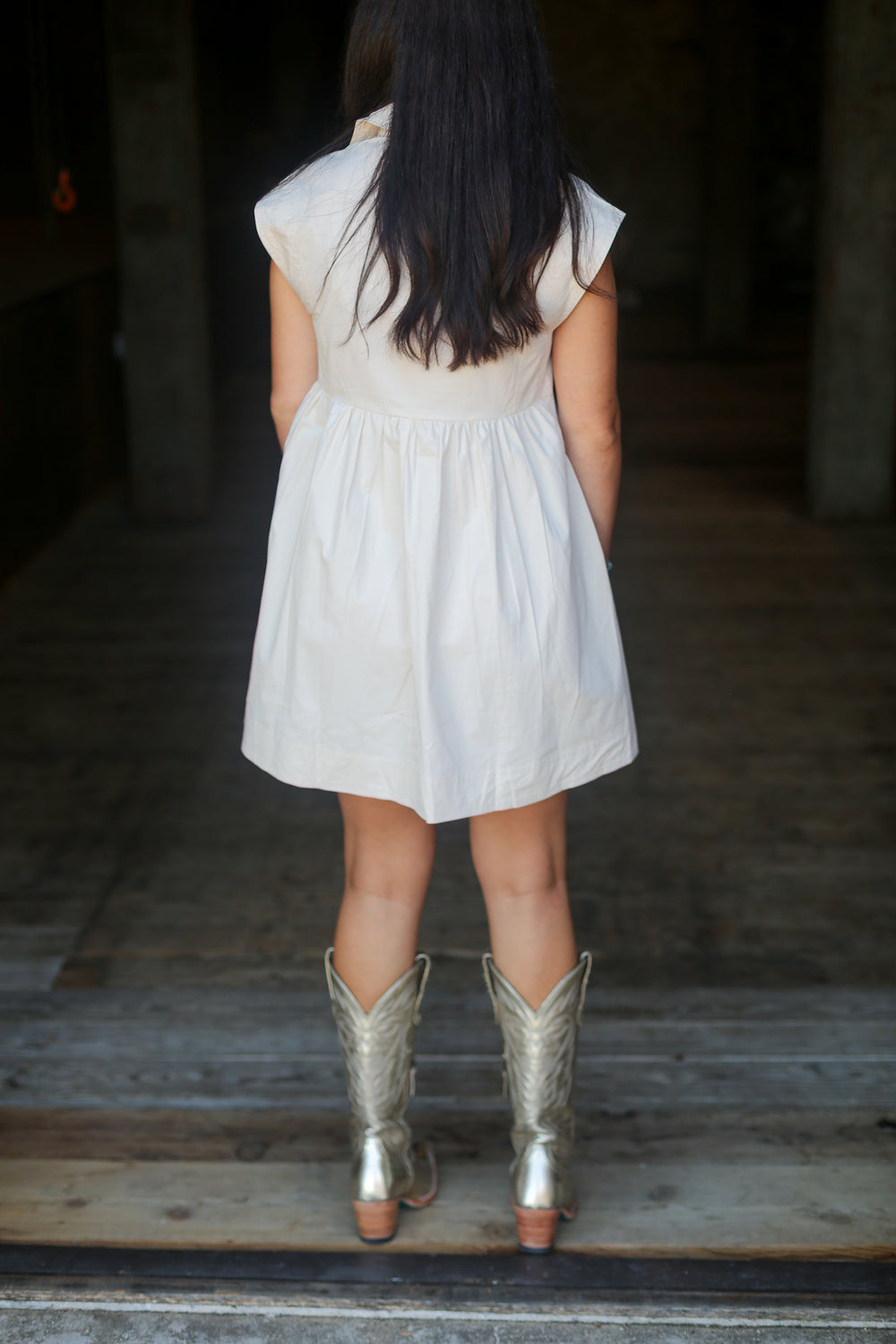 The Willa Collared Mini Dress