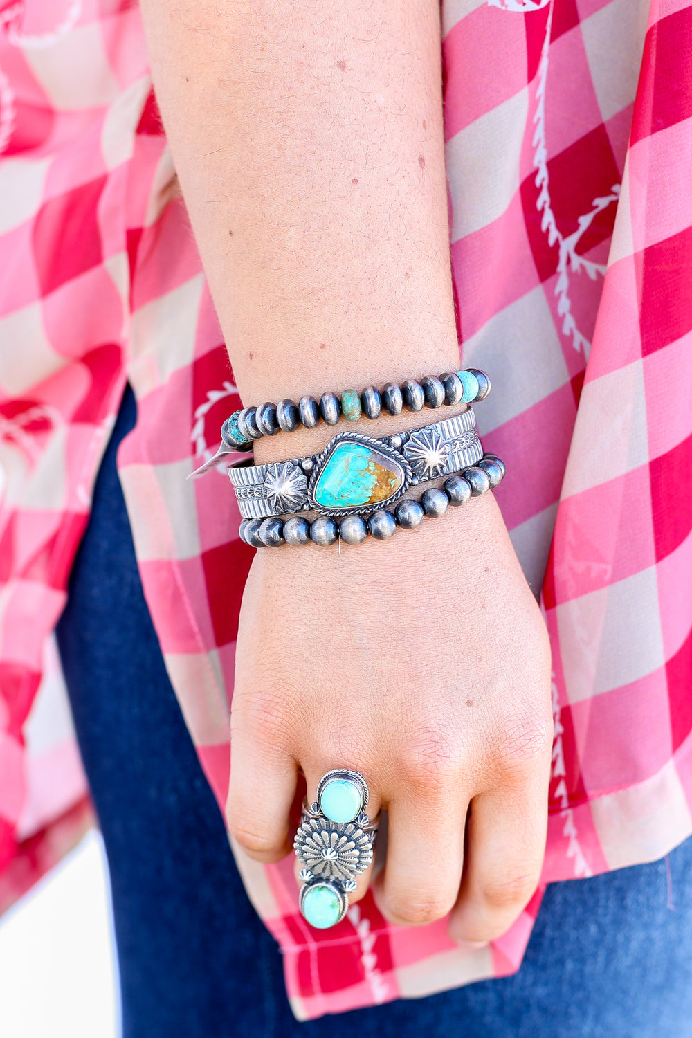 Till John Turquoise Cuff