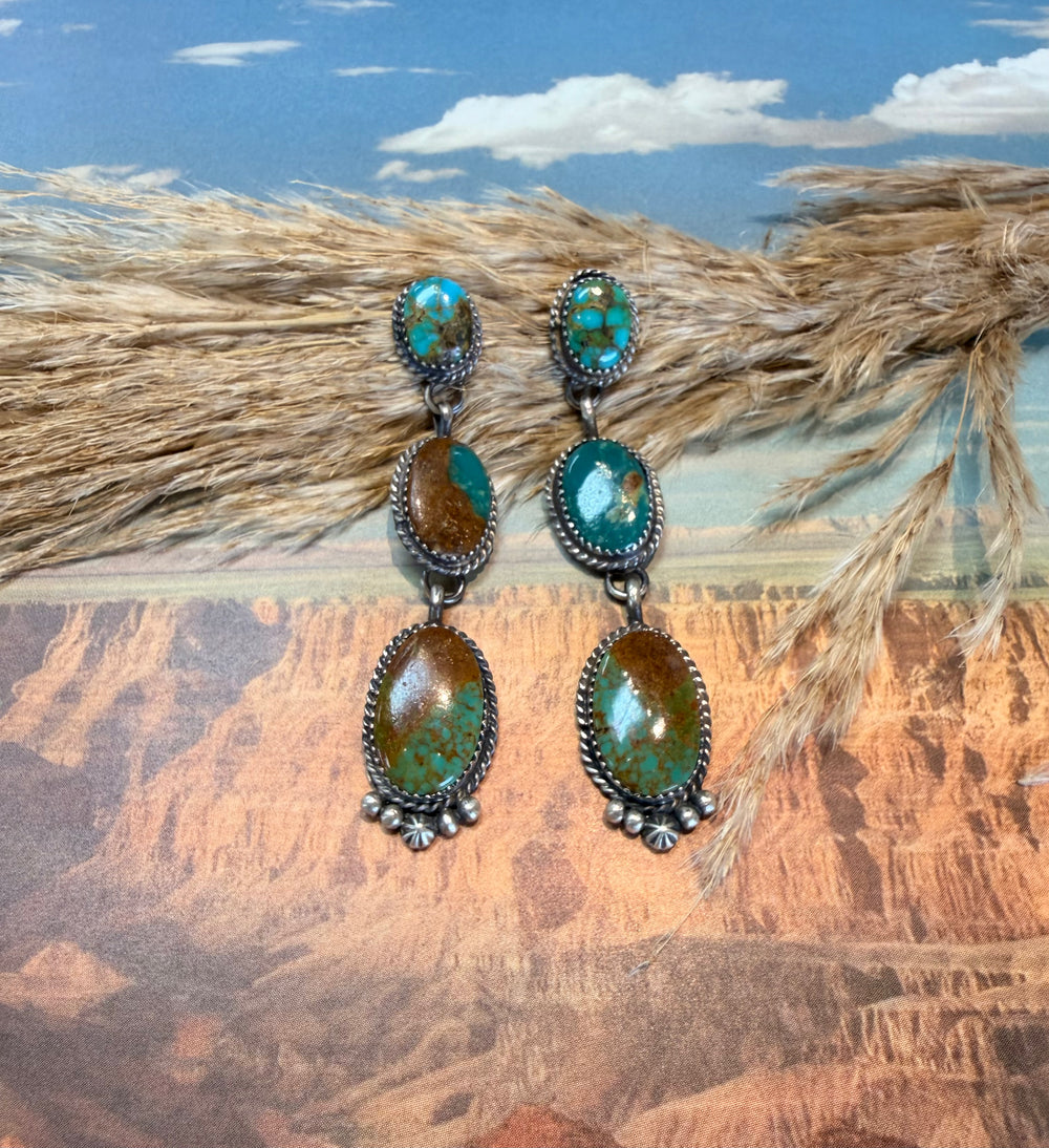 Trio Stone Harper Earrings 5.0