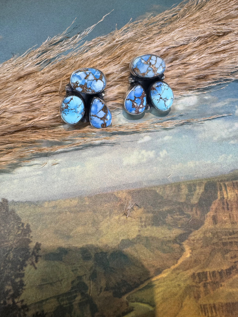 Triple Threat Golden Hills Earrings 4.0