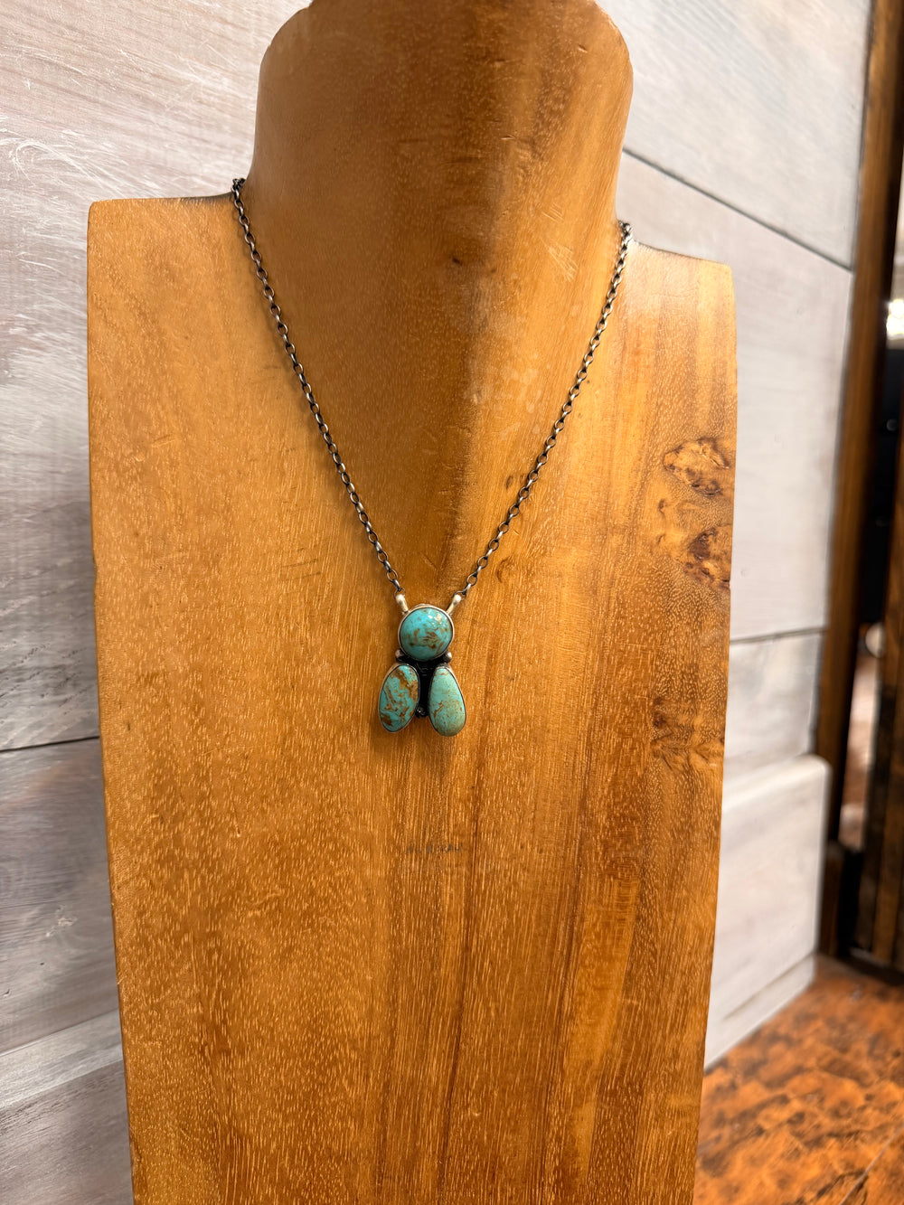 Triple Threat Mixed Turquoise Necklace 1.0