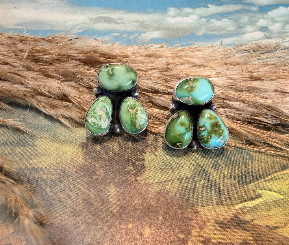 Triple Threat Sonoran Gold Earrings 4.0