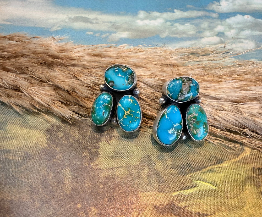 Triple Threat Sonoran Gold Earrings 5.0