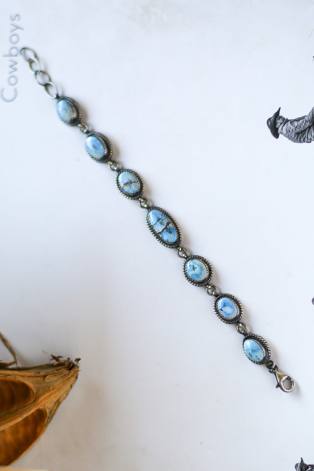 Twisted Rope Edge Golden Hills Link Bracelet