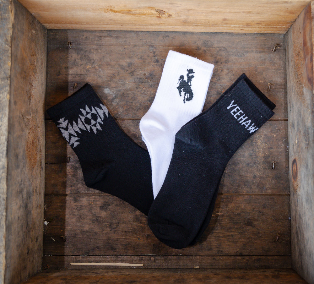 Western Graphic Socks