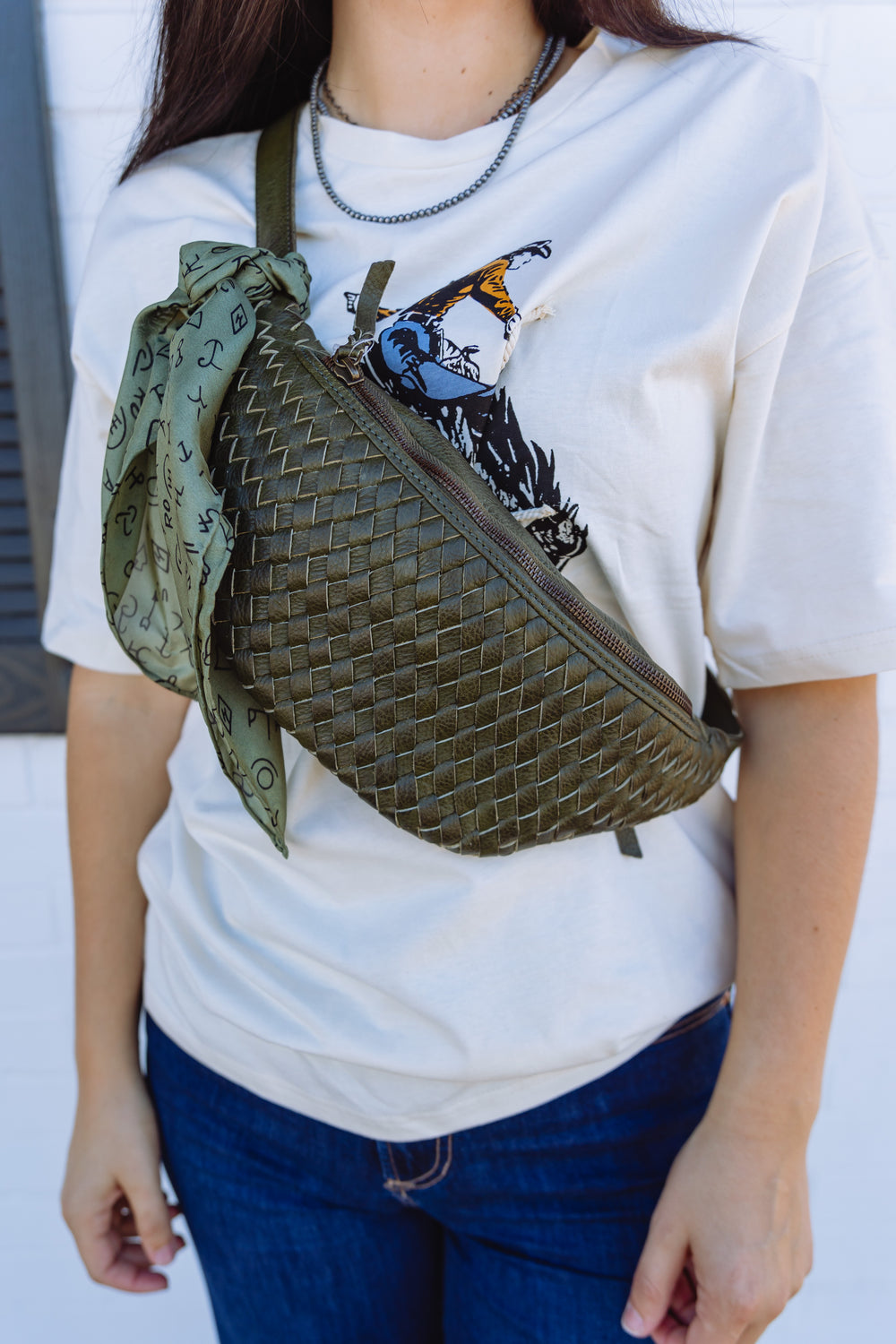 Woven Sling Bag