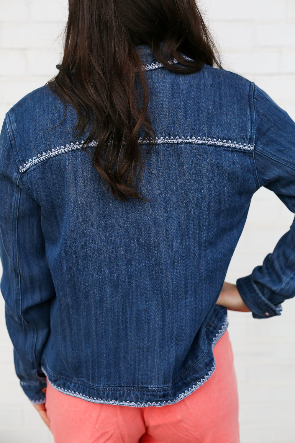 Whipstitch Denim Jacket