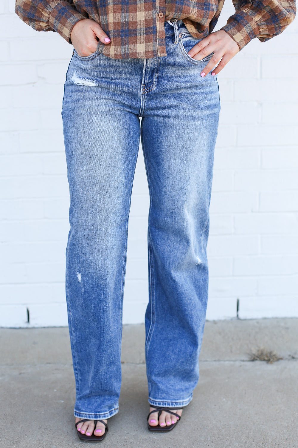 Wynonna High Rise Wide Leg Jean