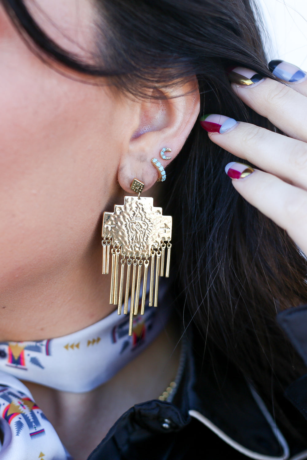 Zoned Out West Earrings