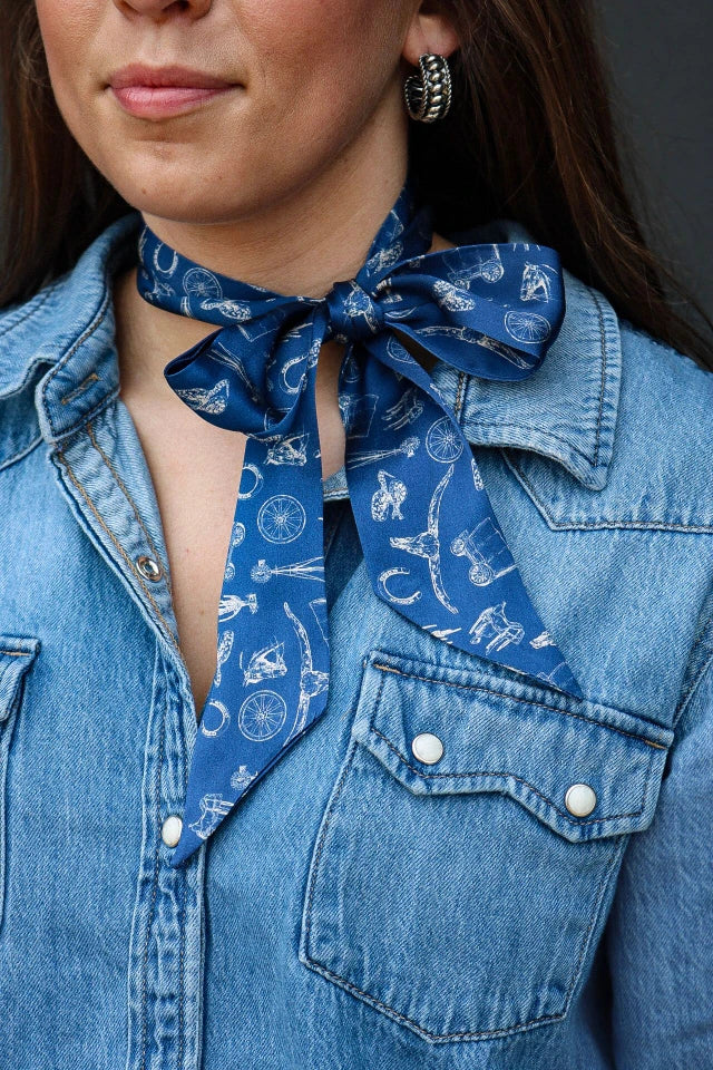 Blue Wild West Twilly