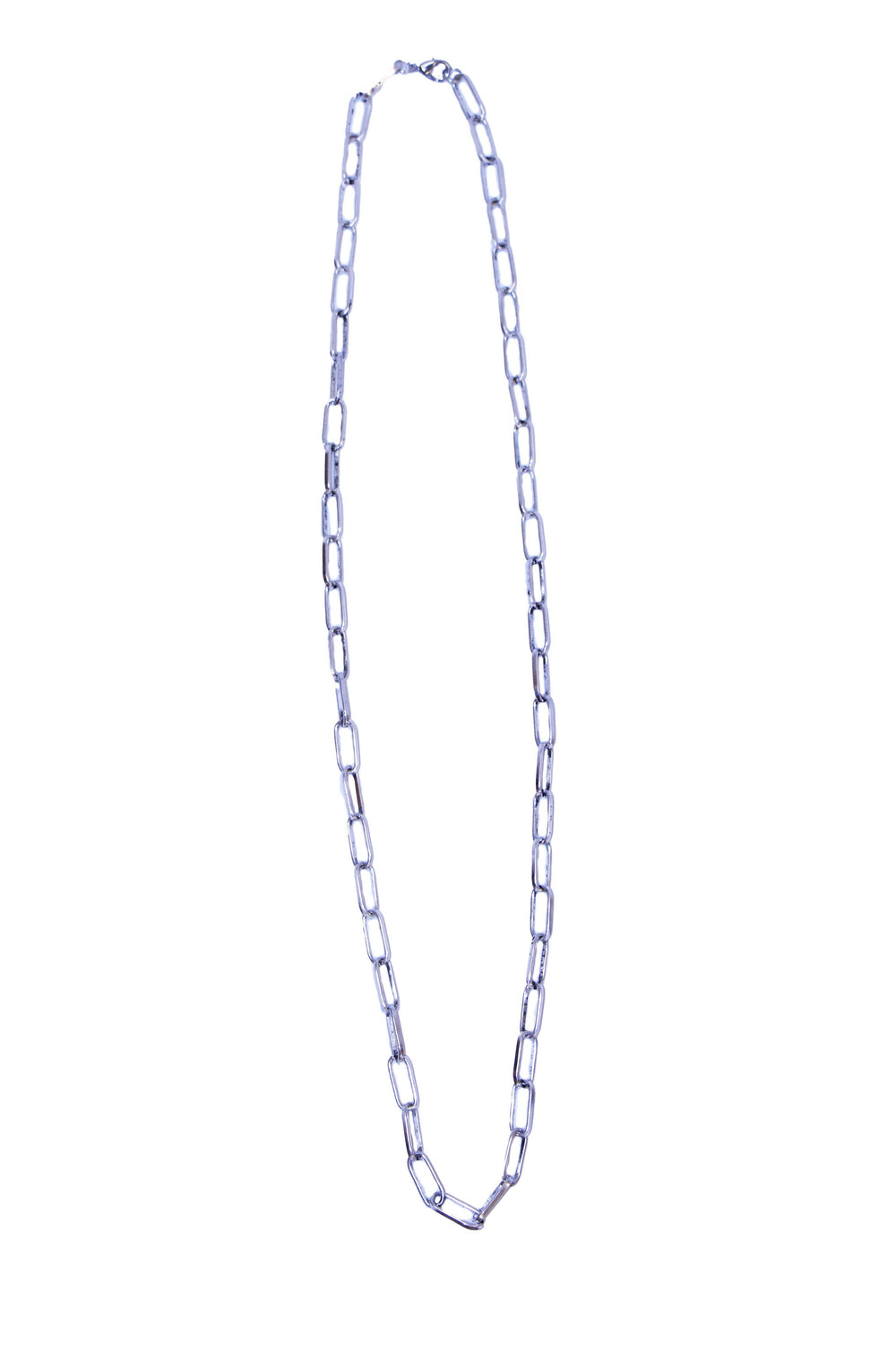 32" Muli-way Burnished Silver Chain