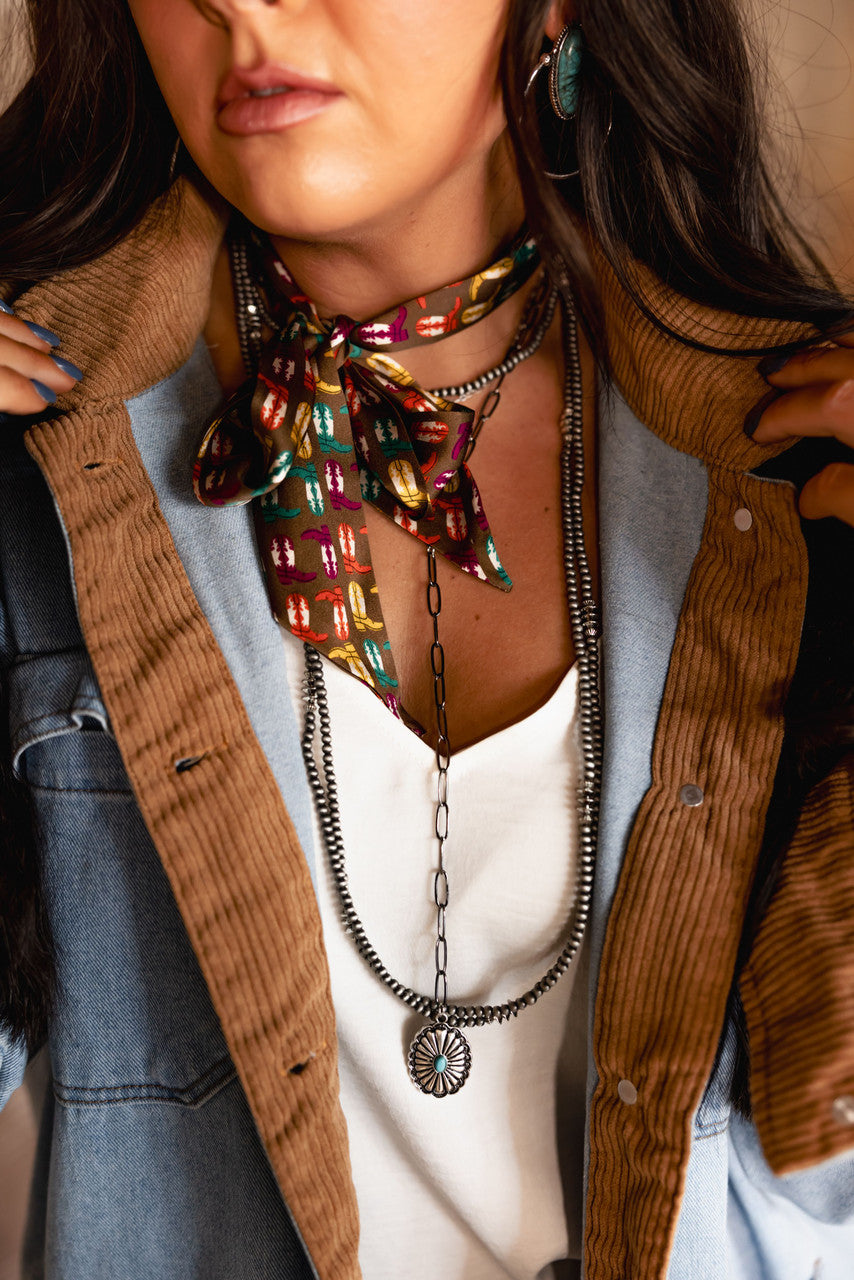 Brown Neon Honky Tonk Dreams Twilly