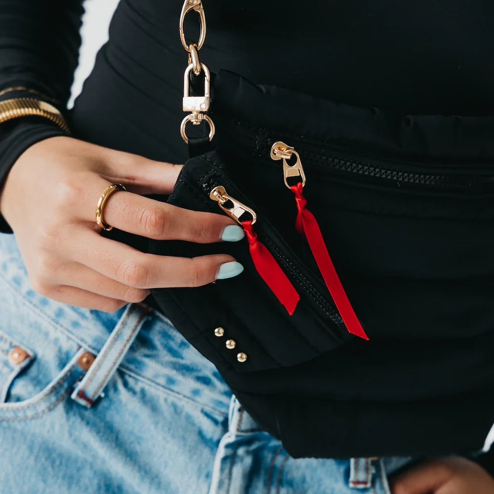 Mini Jolie Black Bag Charm