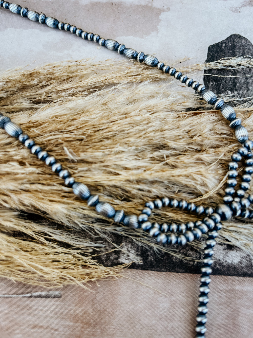 Navajo Pearl Bow Necklace