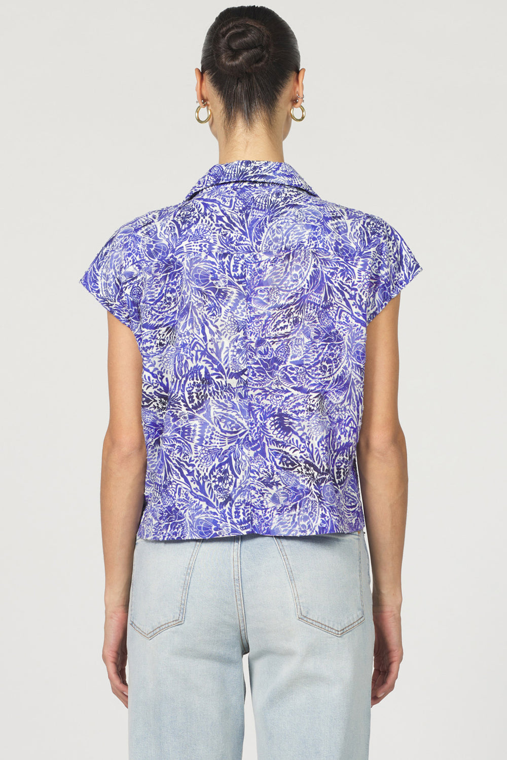 Cruz Paisley Collared Shirt