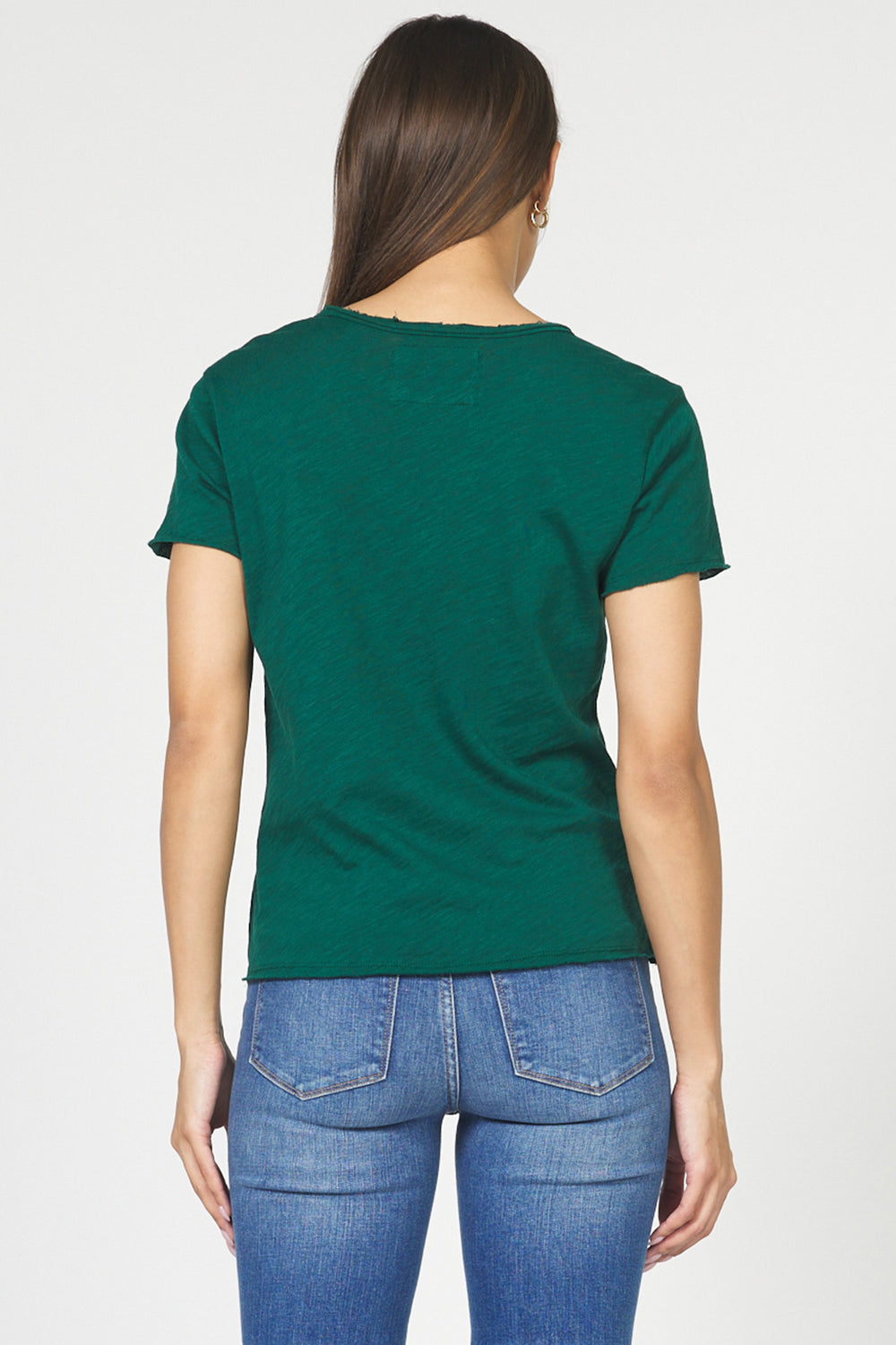 Vanya Rainforest V-Neck Tee