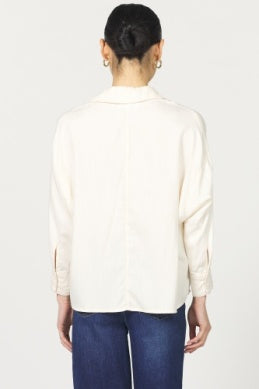 Adelle Whitecap Long Sleeve Collard Shirt