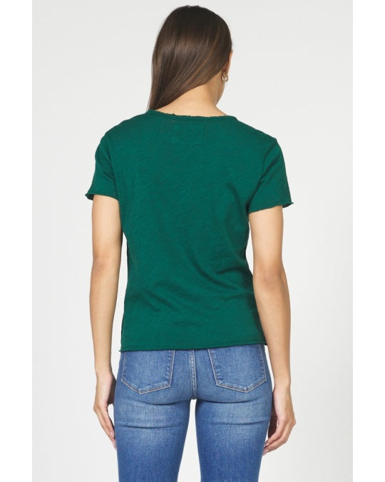 Vanya Rainforest V-neck Tee