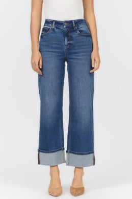 Holly High Rise Cuffed French Street Jeans