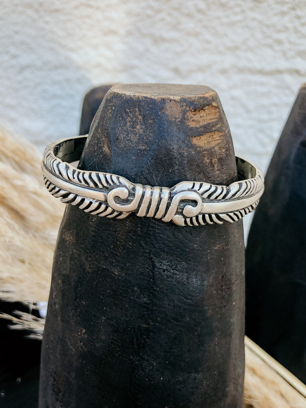 Kelly Sterling Silver Feather Cuff