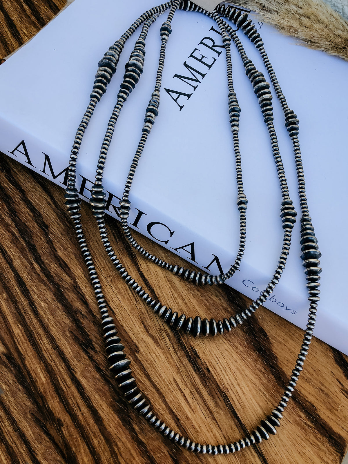 アクセサリー Naive Women's 9mm Saucer Pearl Necklace | Calli Co. Silver | Fort Worth, TX