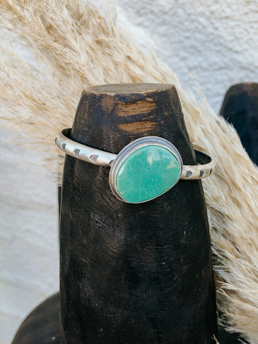 Rise Above Turquoise Cuff