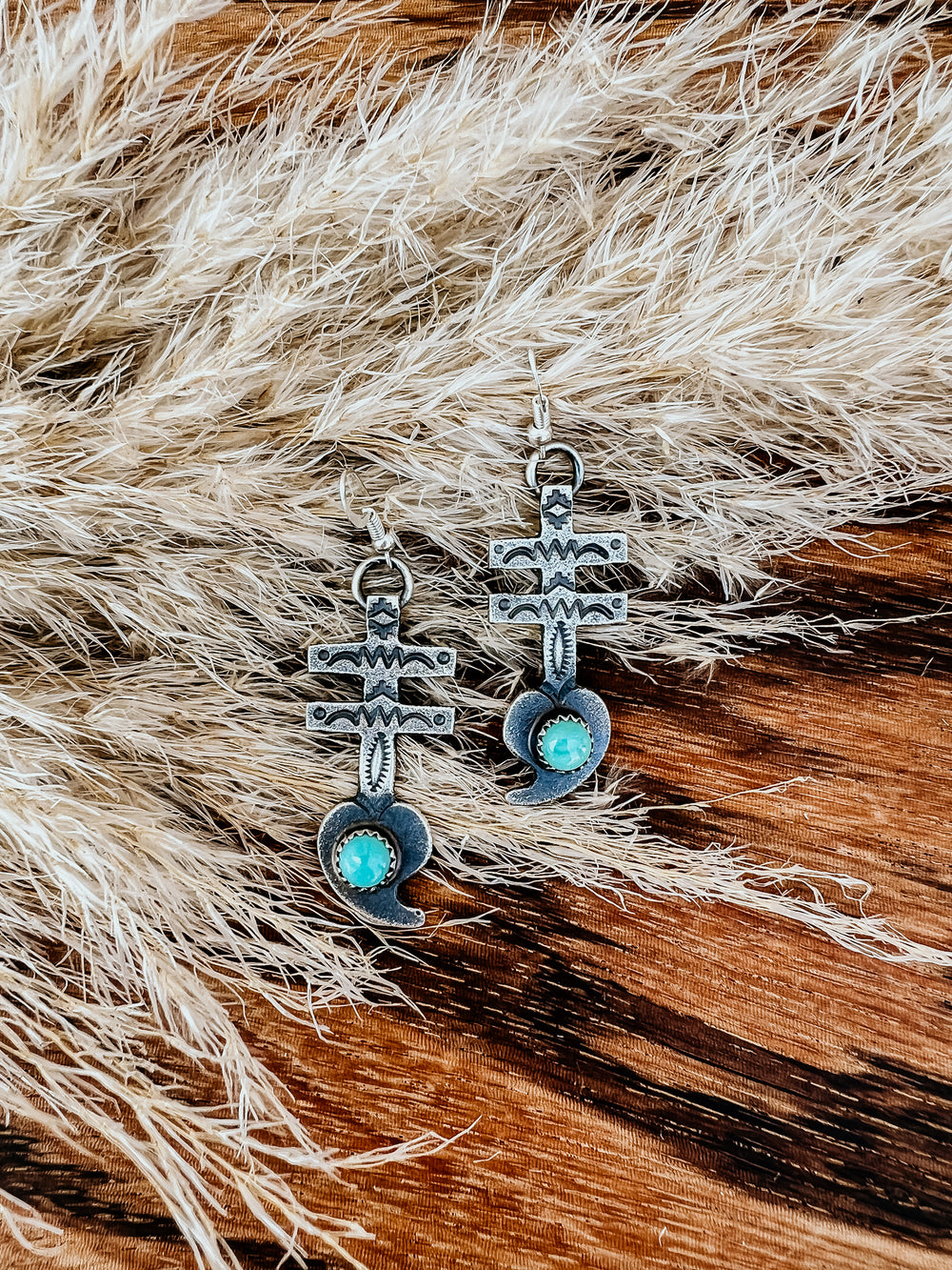 Sterling Silver and Turquoise Dragonfly Earrings